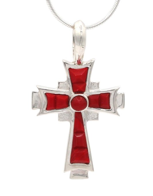 Celtic Cross Pendant-Jewelry-Ben Nighthorse-Sorrel Sky Gallery