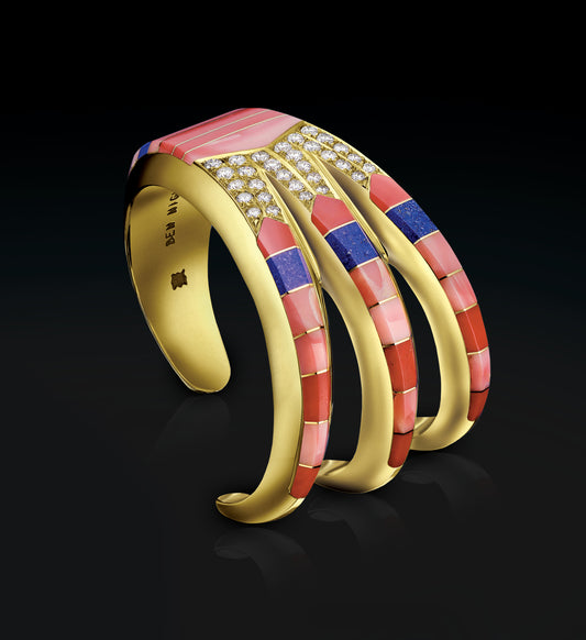 Diamond Eagle Claw Bracelet