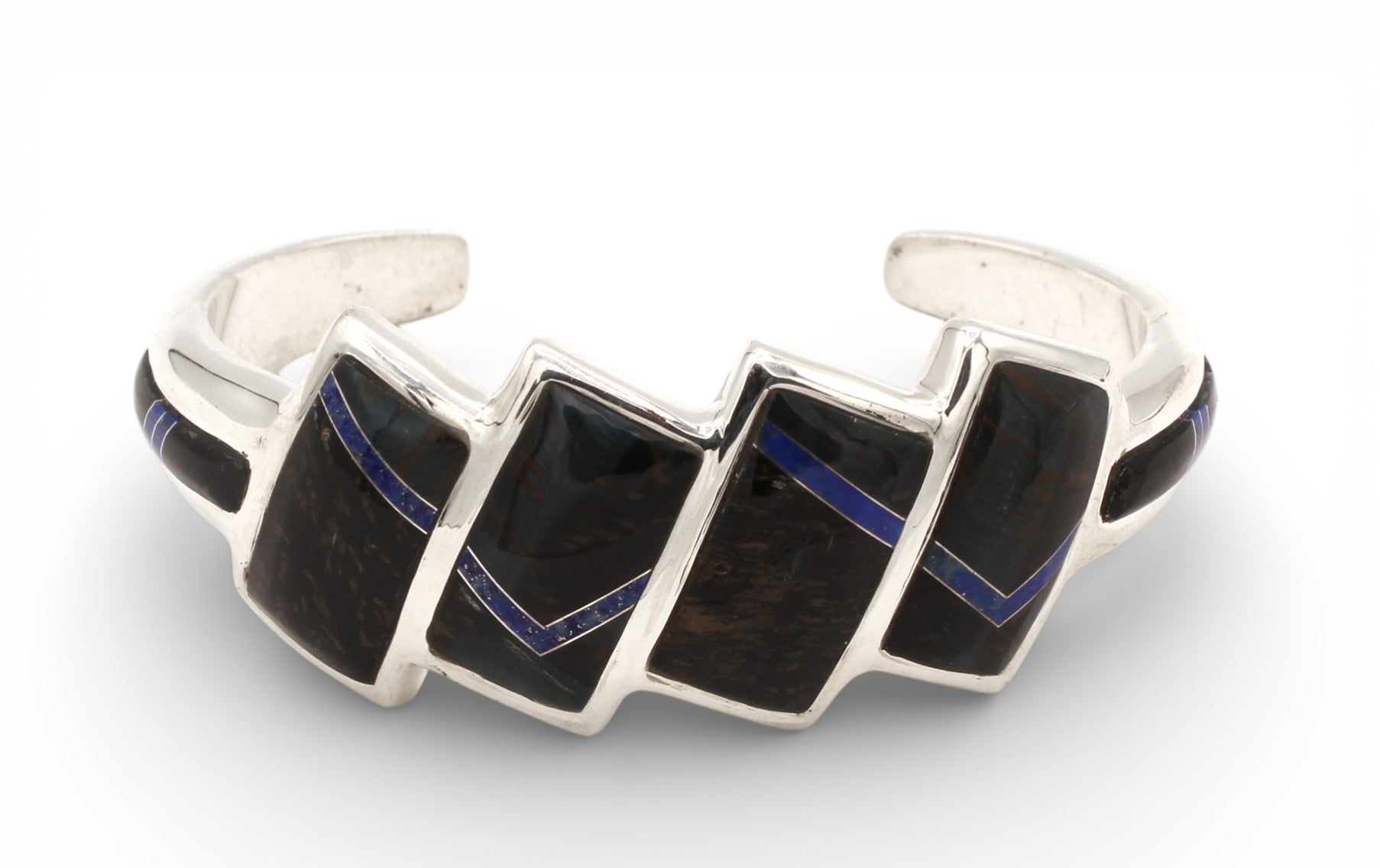 Four Box Cuff Bracelet-Jewelry-Ben Nighthorse-Sorrel Sky Gallery