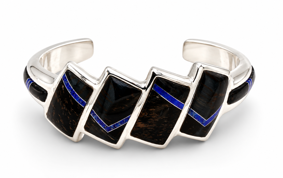 Four Box Cuff Bracelet