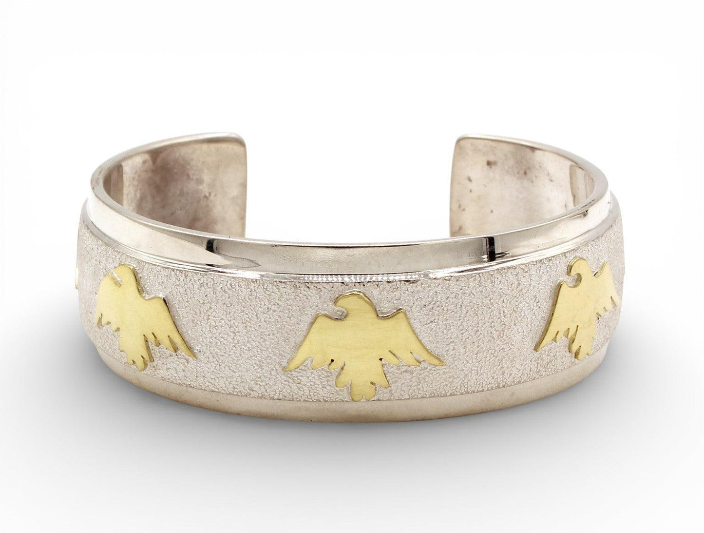 Golden Eagle Cuff Bracelet-Jewelry-Ben Nighthorse-Sorrel Sky Gallery