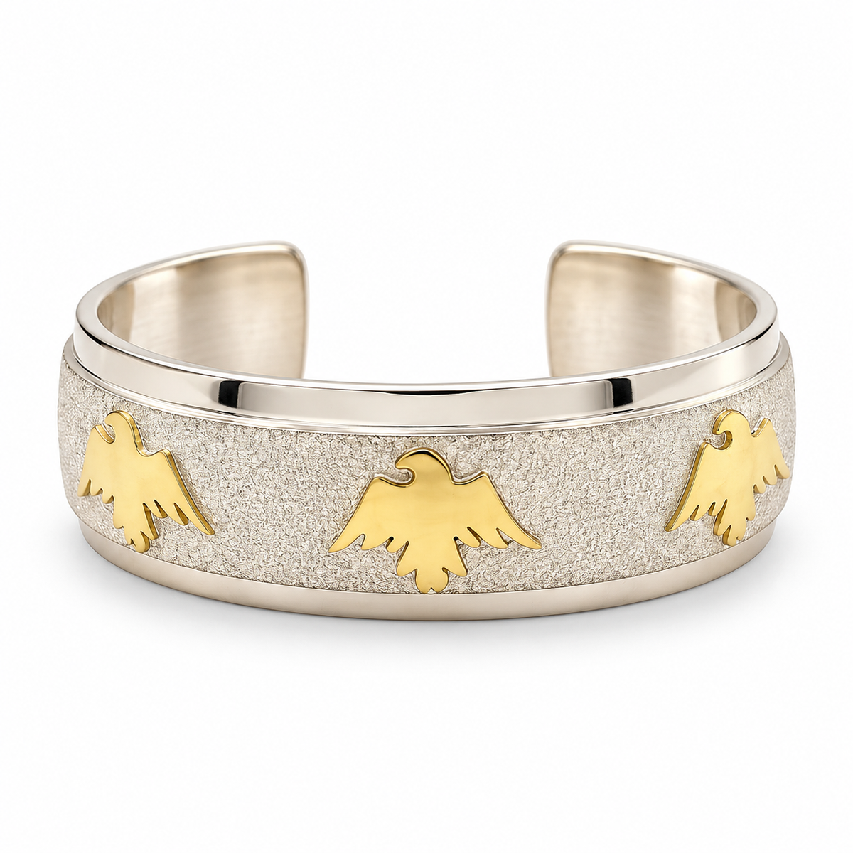 Golden Eagle Cuff Bracelet