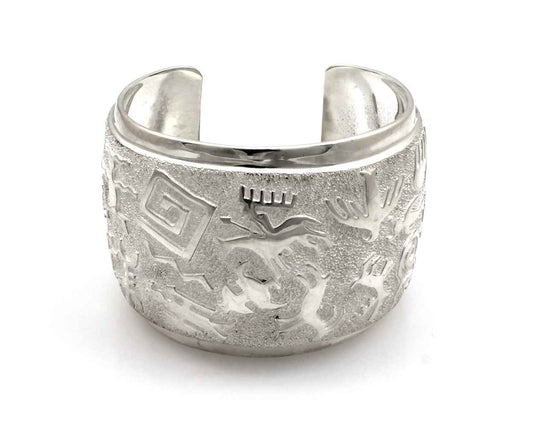 Rock Art Cuff Bracelet-Jewelry-Ben Nighthorse-Sorrel Sky Gallery