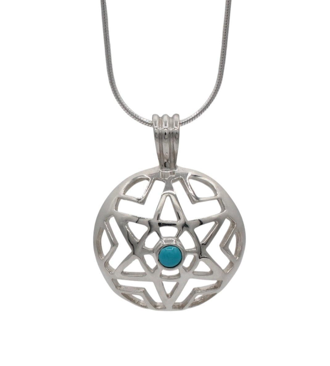 Star Flakes Pendant-Jewelry-Ben Nighthorse-Sorrel Sky Gallery