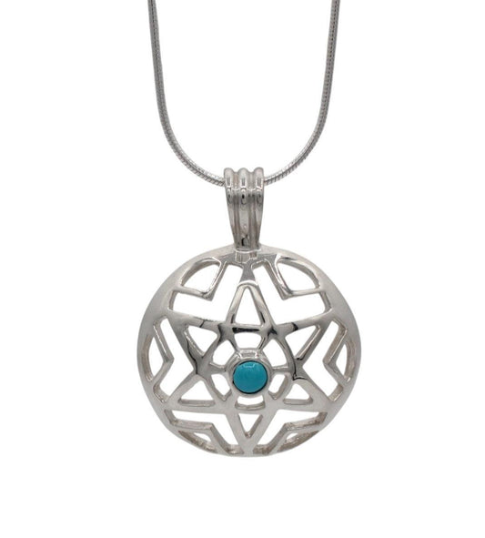 Star Flakes Pendant-Jewelry-Ben Nighthorse-Sorrel Sky Gallery