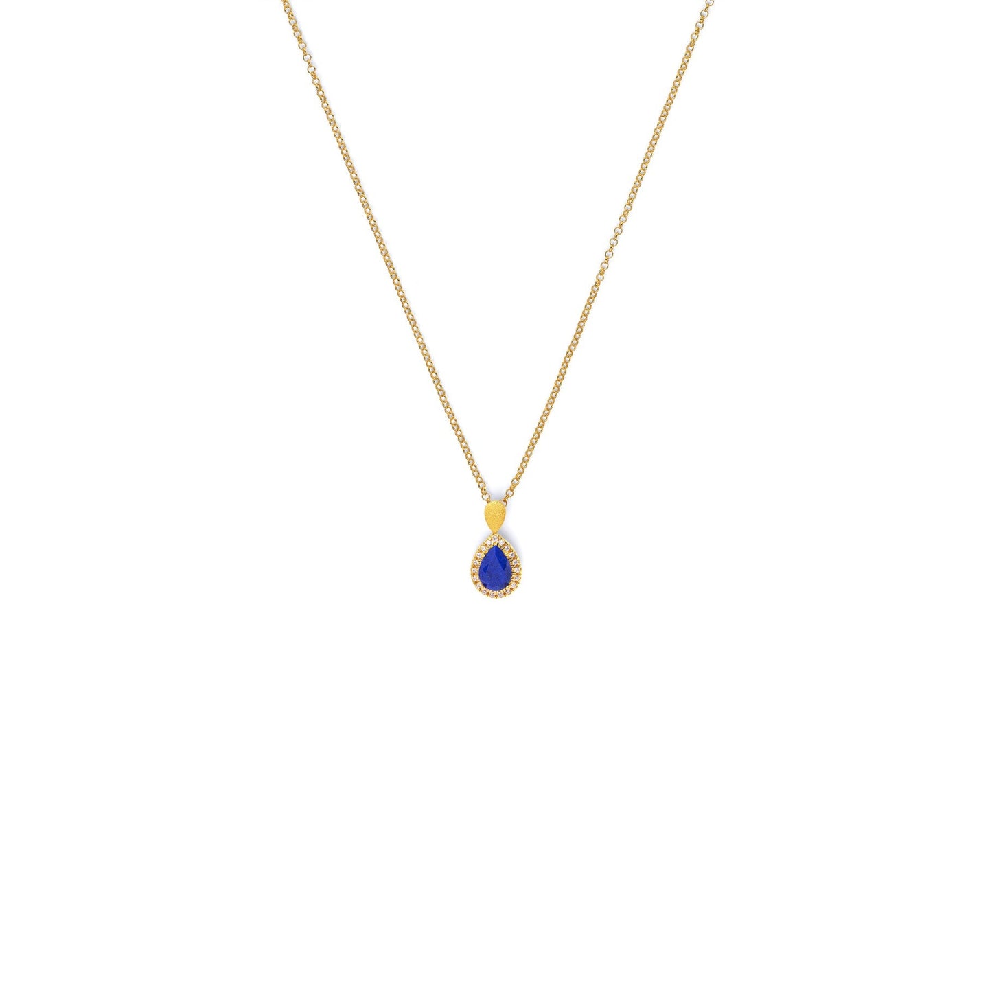 Antoinette Lapis Necklace-Jewelry-Bernd Wolf-Sorrel Sky Gallery