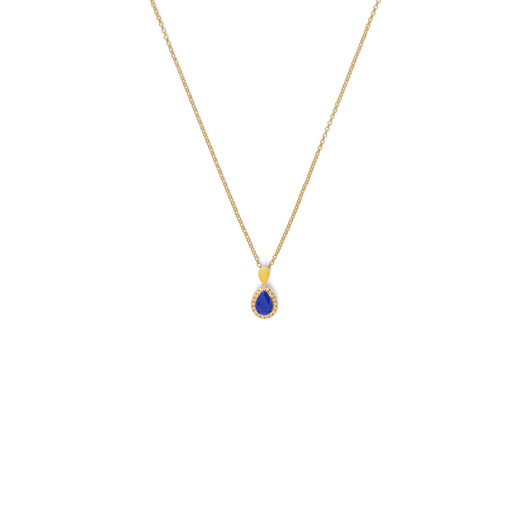 Antoinette Lapis Necklace-Jewelry-Bernd Wolf-Sorrel Sky Gallery