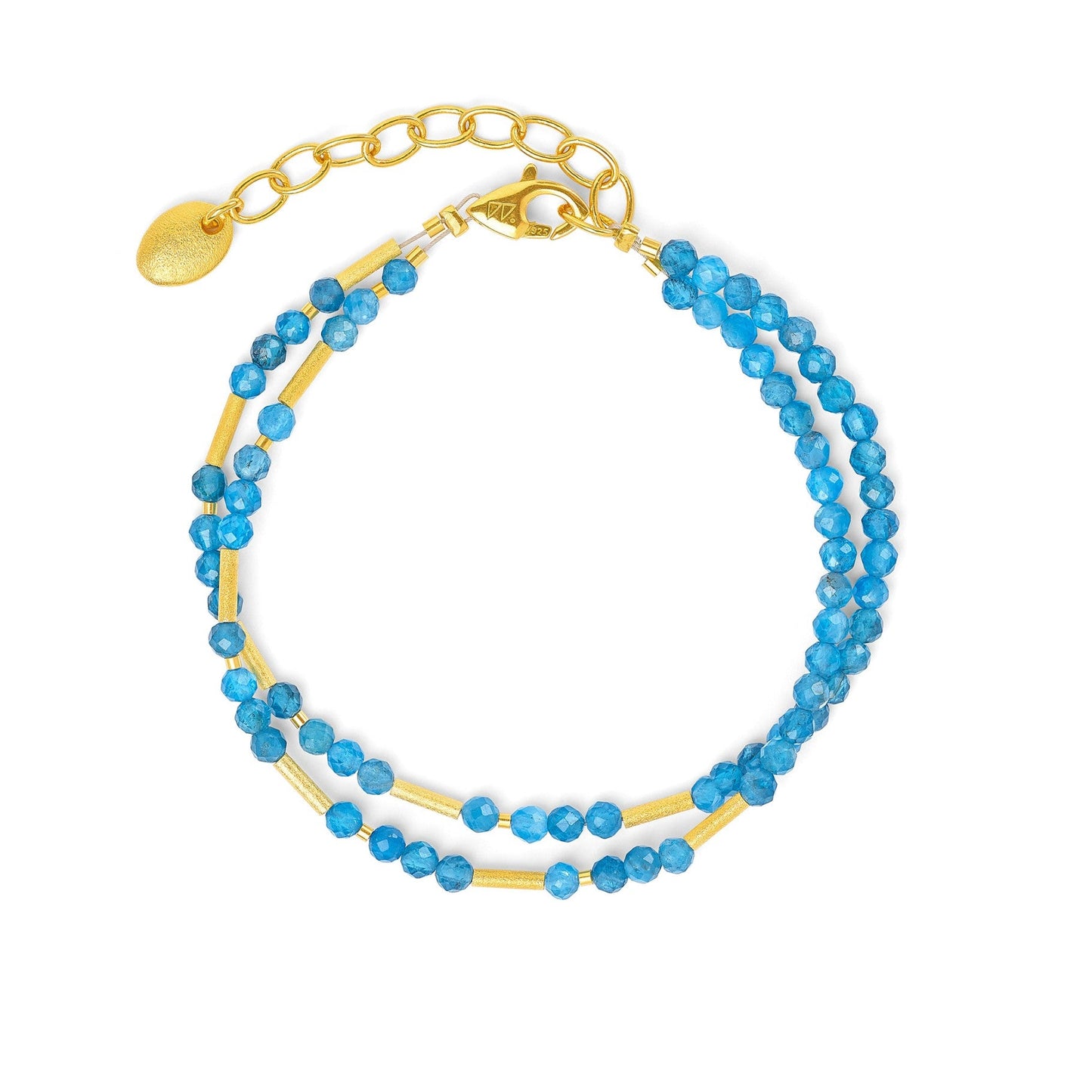 Clinna Apatite Bracelet-Jewelry-Bernd Wolf-Sorrel Sky Gallery