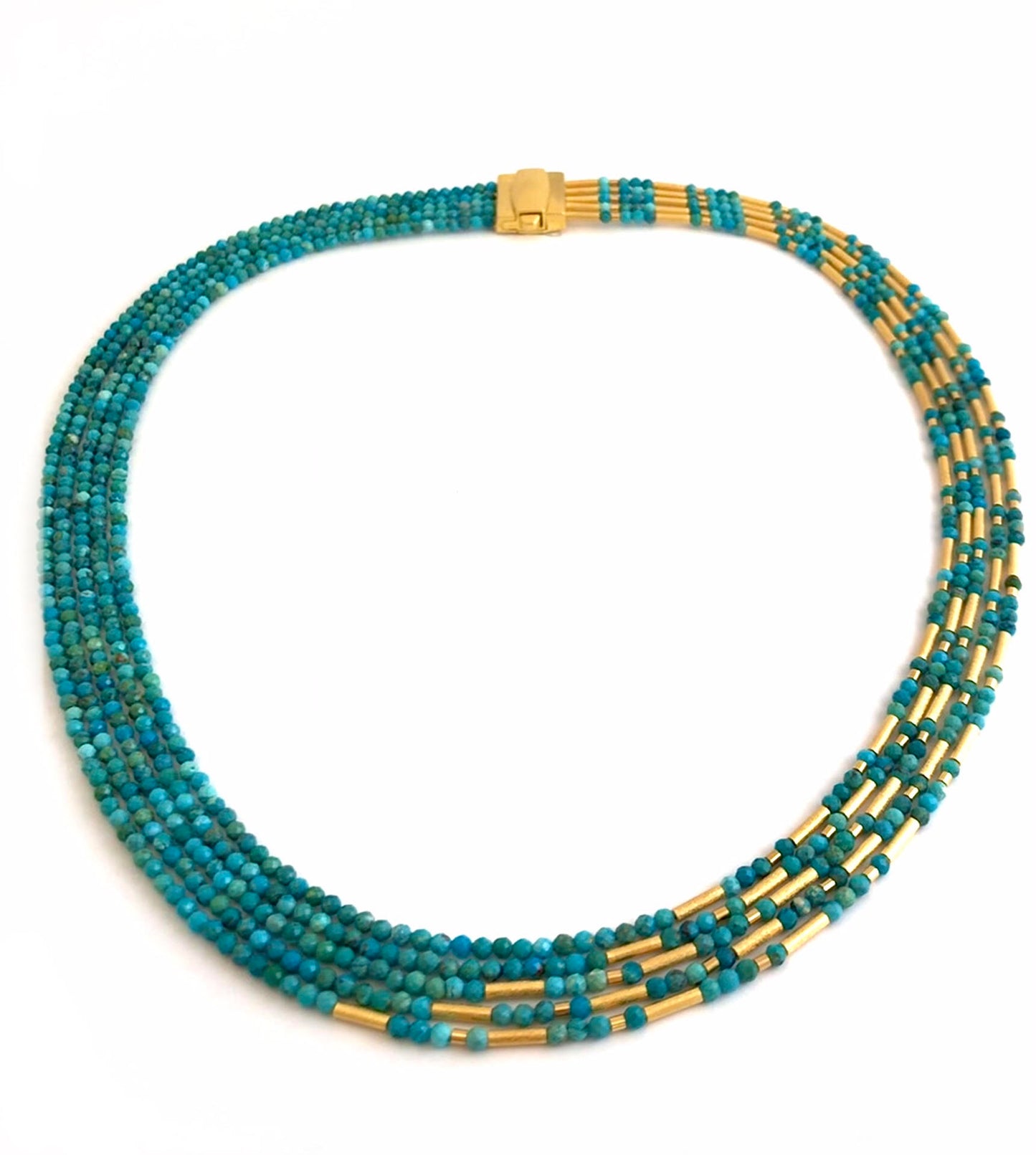 Cliopetra Turquoise Necklace-Jewelry-Bernd Wolf-Sorrel Sky Gallery