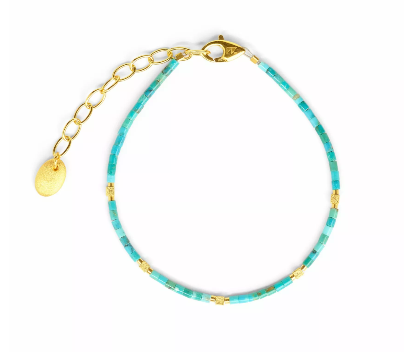 Cubiliani Turquoise Bracelet-Jewelry-Bernd Wolf-Sorrel Sky Gallery