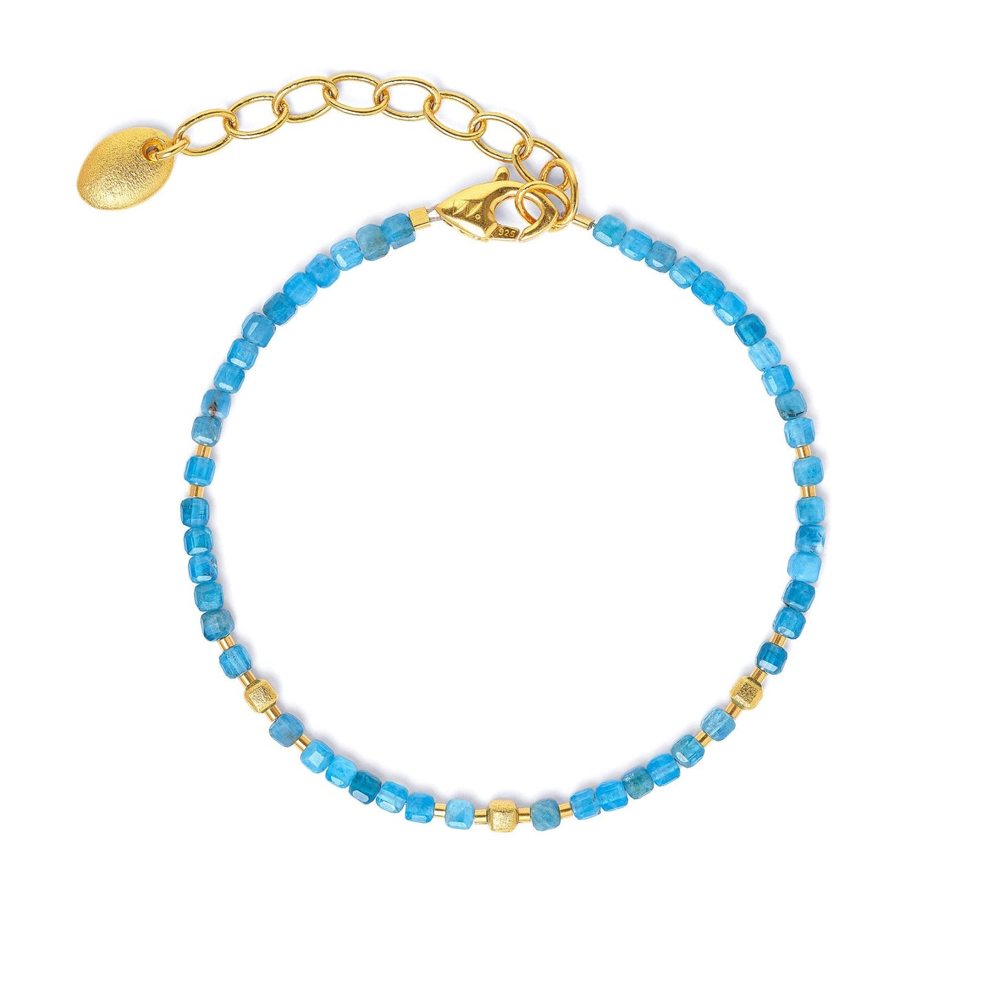 Cuseni Apatite Bracelet-Jewelry-Bernd Wolf-Sorrel Sky Gallery