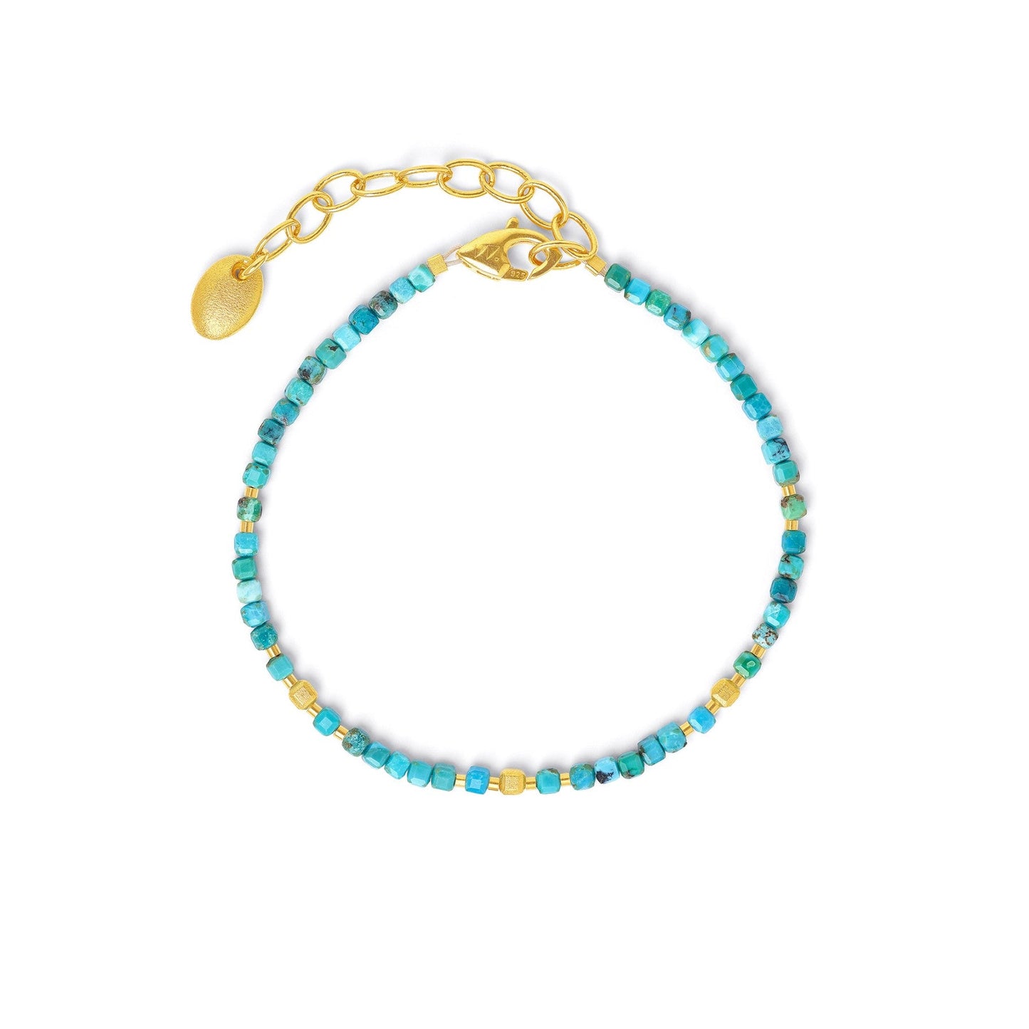 Cuseni Turquoise Bracelet-Jewelry-Bernd Wolf-Sorrel Sky Gallery