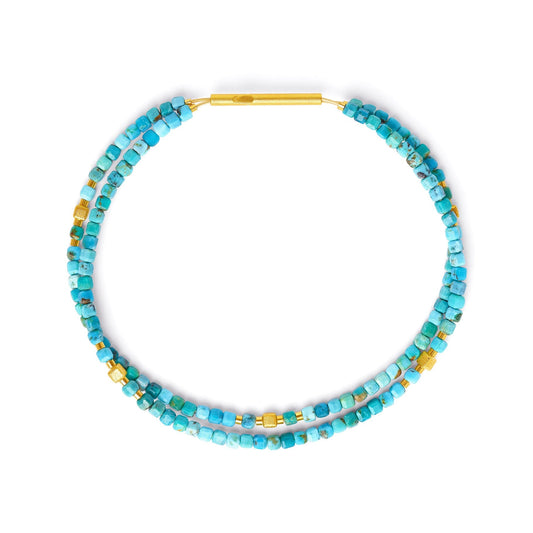 Cusenia Turquoise Bracelet-Jewelry-Bernd Wolf-Sorrel Sky Gallery