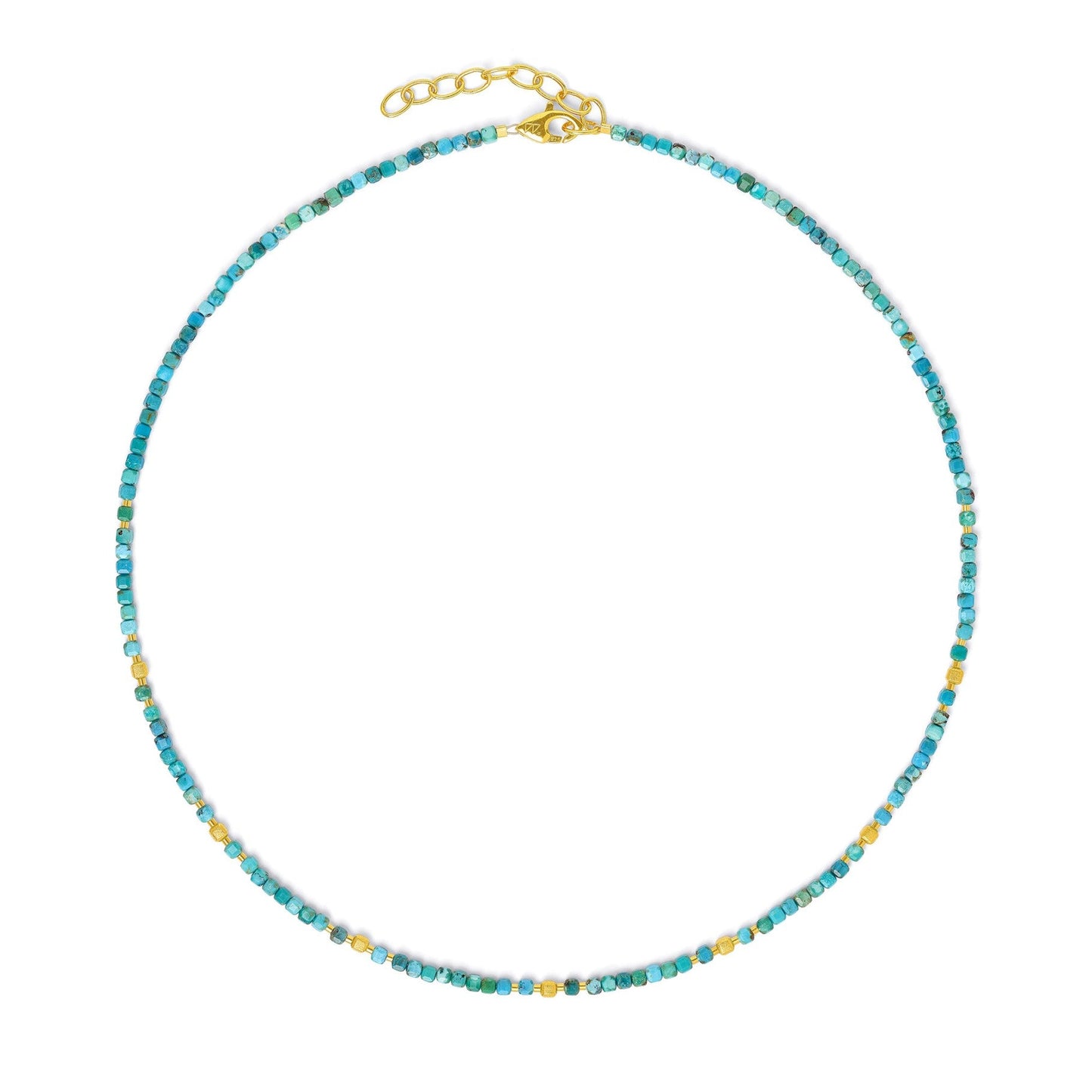 Cuseva Turquoise Necklace-Jewelry-Bernd Wolf-Sorrel Sky Gallery