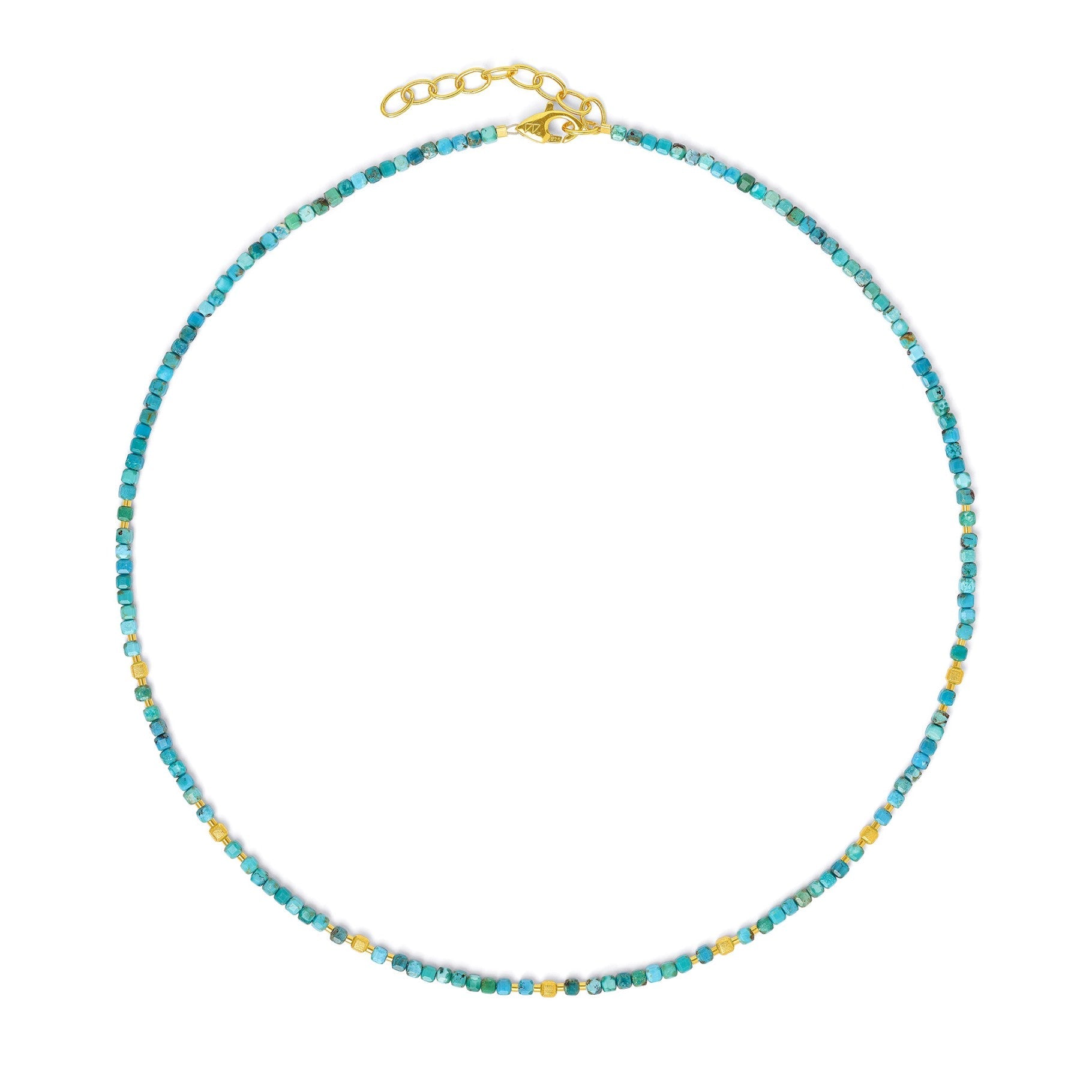 Cuseva Turquoise Necklace-Jewelry-Bernd Wolf-Sorrel Sky Gallery