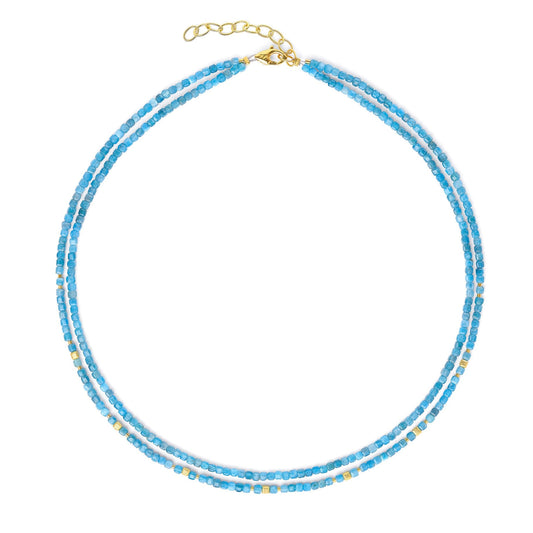 Cusoli Apatite Neckalce-Jewelry-Bernd Wolf-Sorrel Sky Gallery