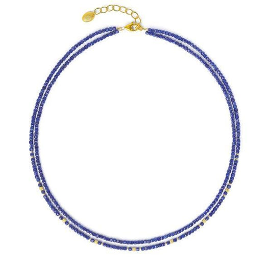 Cusoli Lapis Necklace-Jewelry-Bernd Wolf-Sorrel Sky Gallery