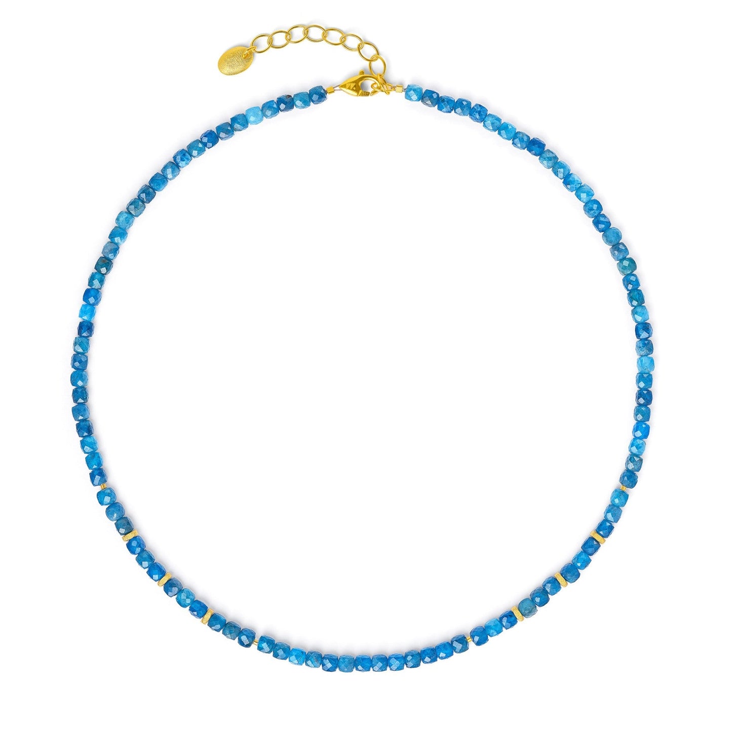 Fabricia Apatite Necklace-Jewelry-Bernd Wolf-Sorrel Sky Gallery