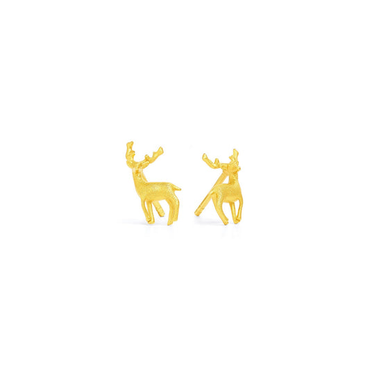 Goldhirsch stud-Jewelry-Bernd Wolf-Sorrel Sky Gallery