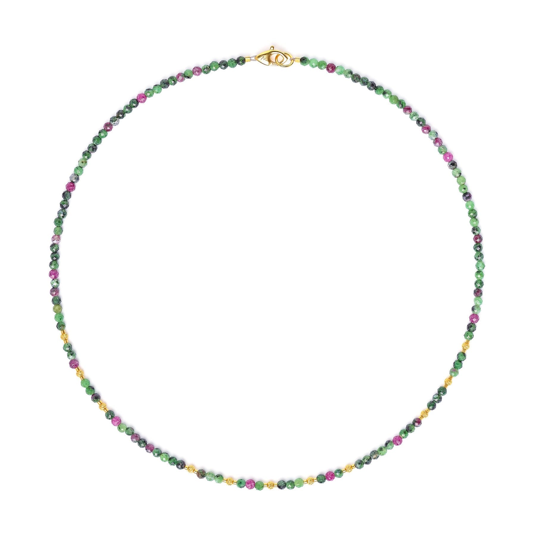 Indina Ruby Ziosite Necklace-Jewelry-Bernd Wolf-Sorrel Sky Gallery