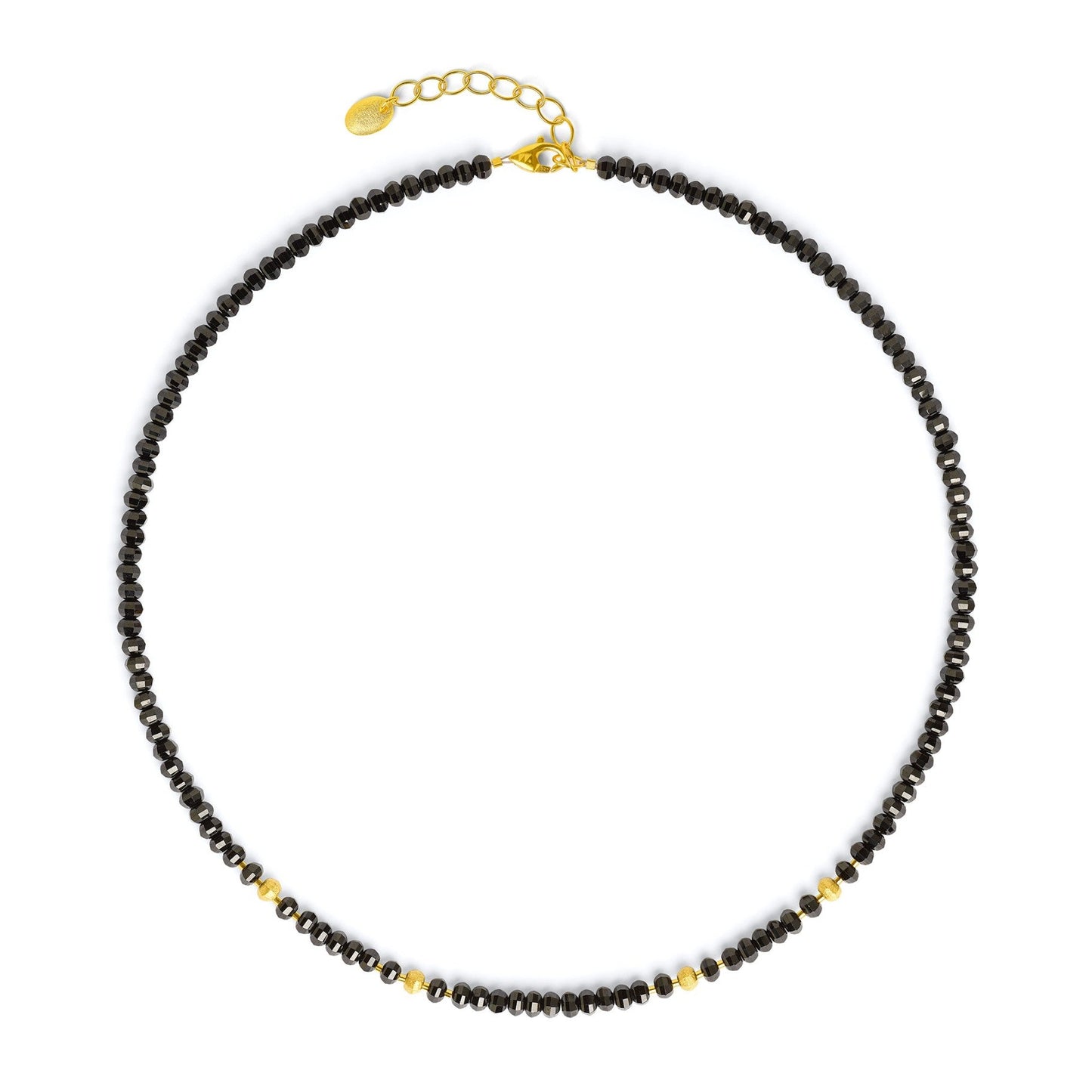 Lampa Black Spinel Necklace-Jewelry-Bernd Wolf-Sorrel Sky Gallery