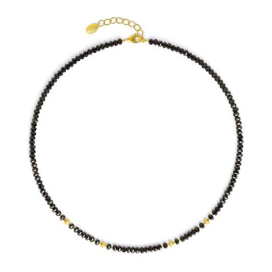 Lampa Black Spinel Necklace-Jewelry-Bernd Wolf-Sorrel Sky Gallery