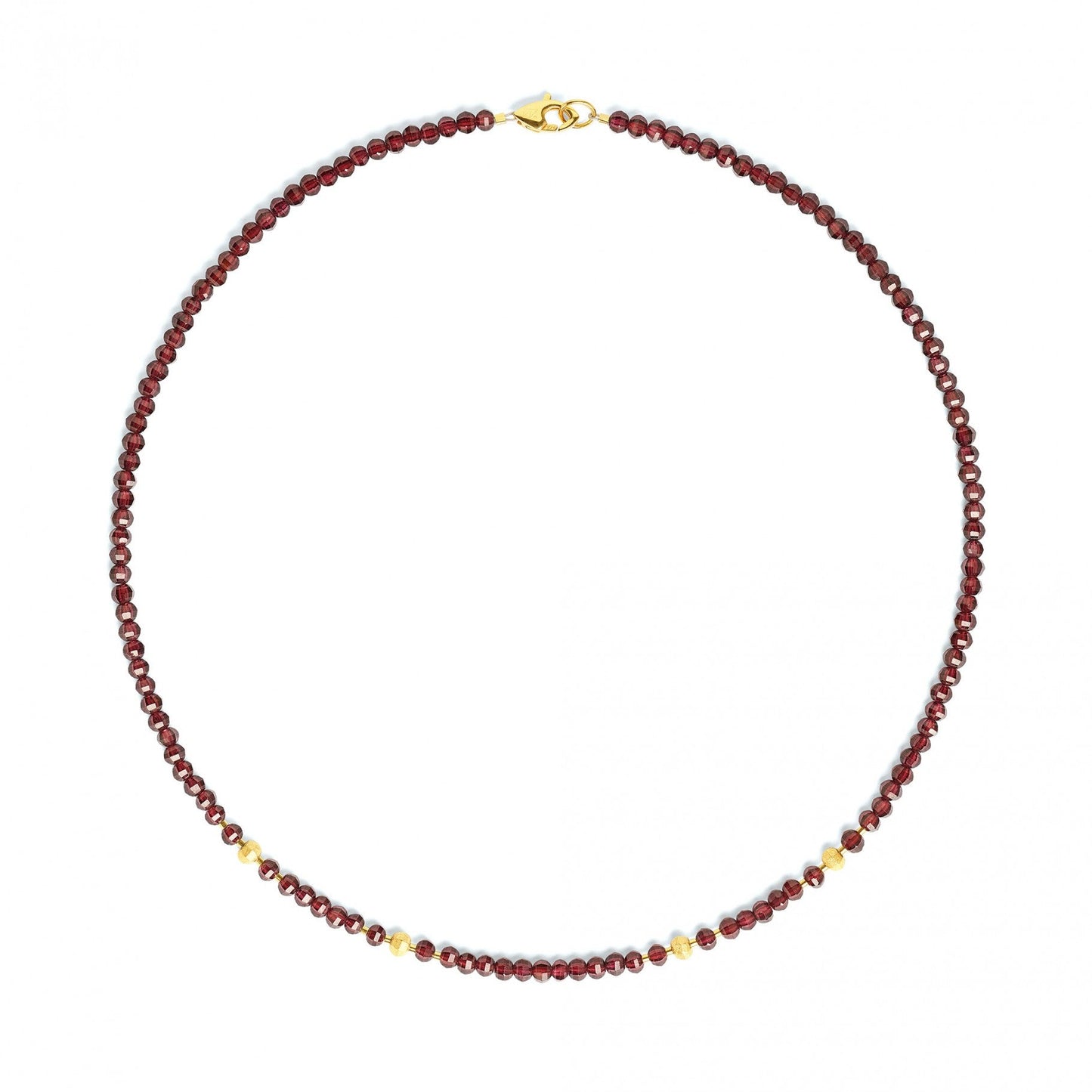 Lampa Garnet Necklace-Jewelry-Bernd Wolf-Sorrel Sky Gallery