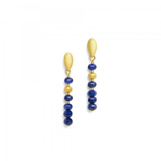 Lampa Lapis Earrings-Jewelry-Bernd Wolf-Sorrel Sky Gallery