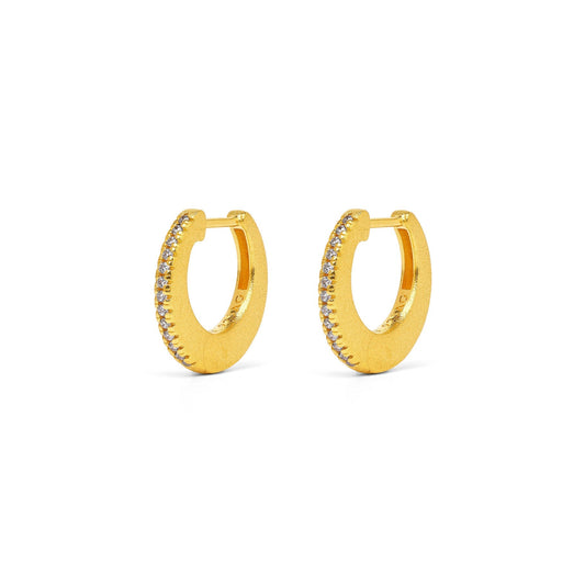 Medialunico Hoop Earrings-Jewelry-Bernd Wolf-Sorrel Sky Gallery