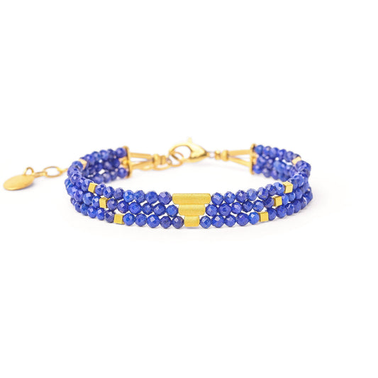 Nofreni Lapis Bracelet-Jewelry-Bernd Wolf-Sorrel Sky Gallery