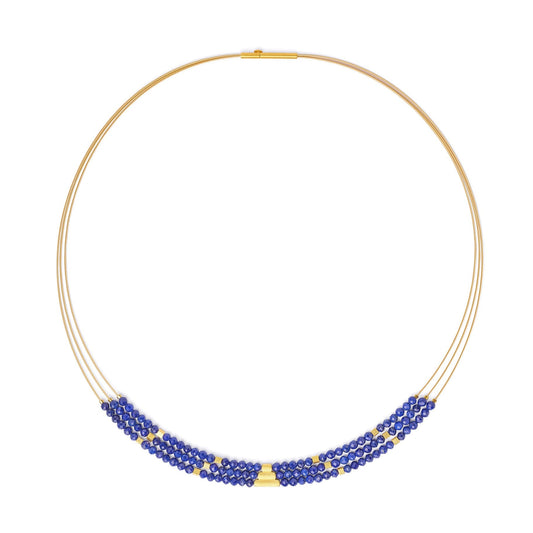 Nofreni Lapis Necklace-Jewelry-Bernd Wolf-Sorrel Sky Gallery