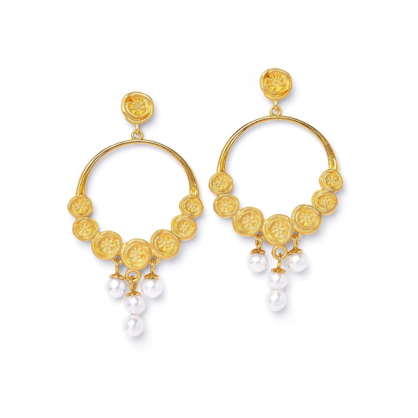 Rosanna Pearl Earrings-Jewelry-Bernd Wolf-Sorrel Sky Gallery