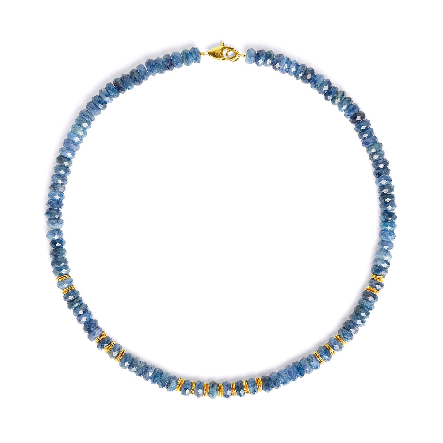 Rosina Kyanite Necklace-Jewelry-Bernd Wolf-Sorrel Sky Gallery