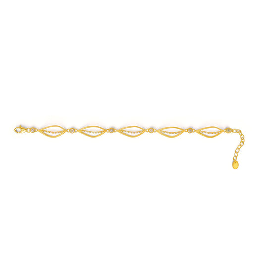 Swingaround bracelet zirconia-Jewelry-Bernd Wolf-Sorrel Sky Gallery