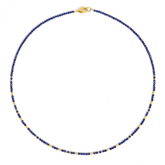 Tubaci Lapis Necklace-Jewelry-Bernd Wolf-Sorrel Sky Gallery