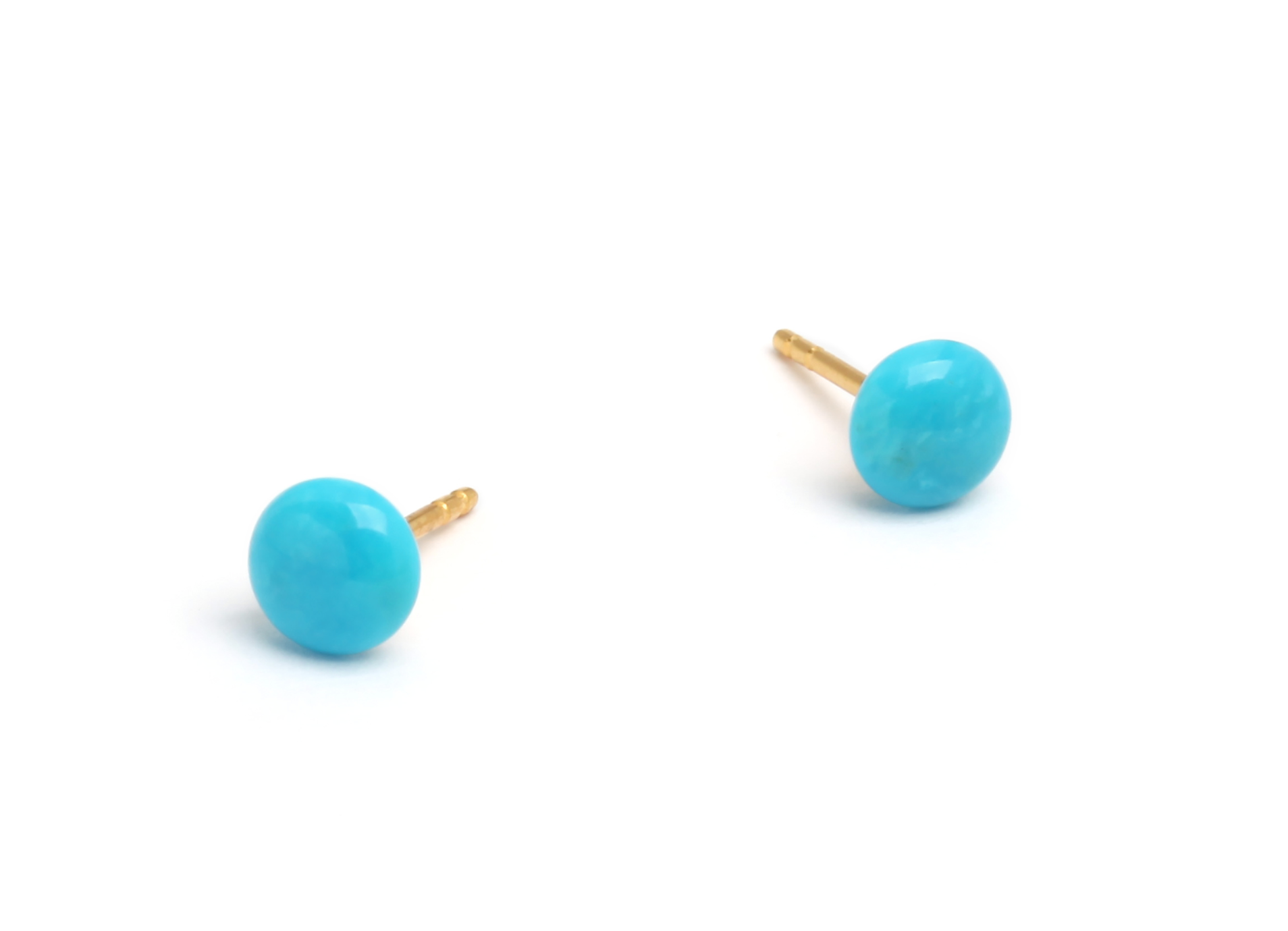 Turquoise Goa Earrings-Jewelry-Bernd Wolf-Sorrel Sky Gallery