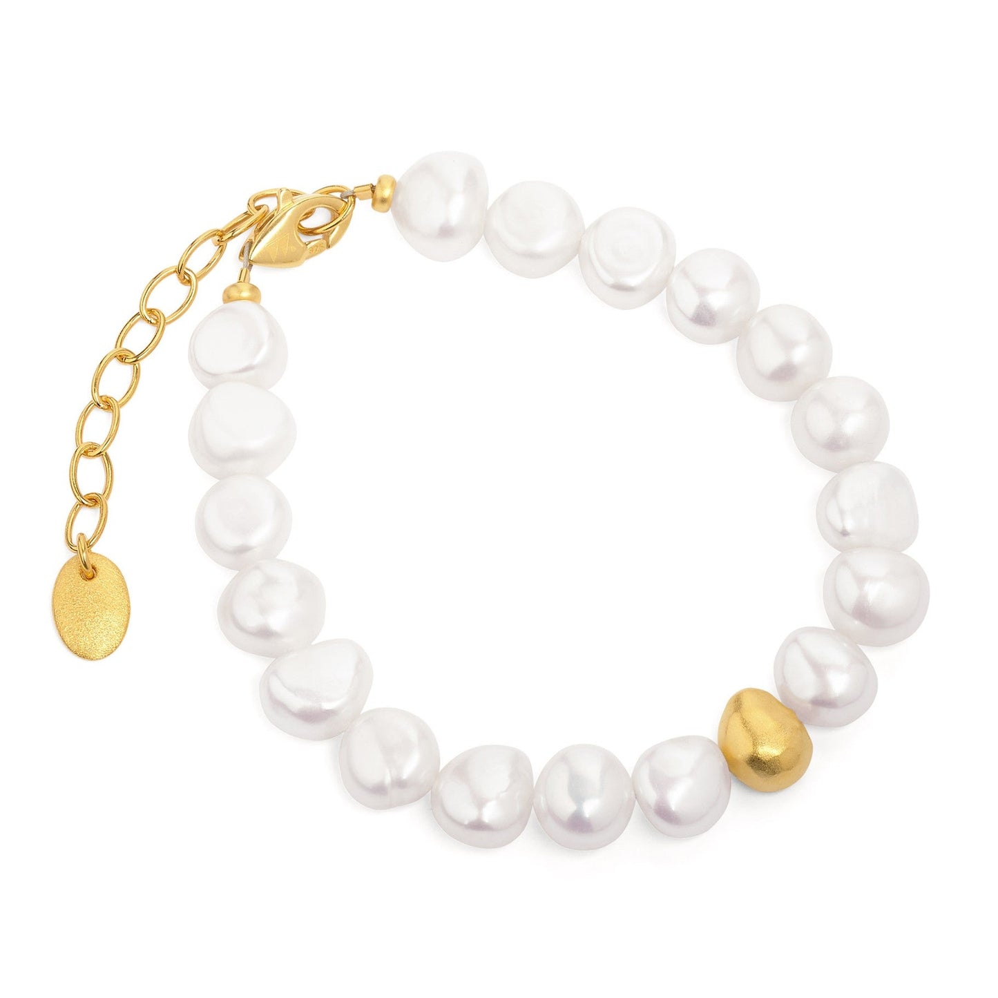 Uno Freshwater Pearl Bracelet-Jewelry-Bernd Wolf-Sorrel Sky Gallery