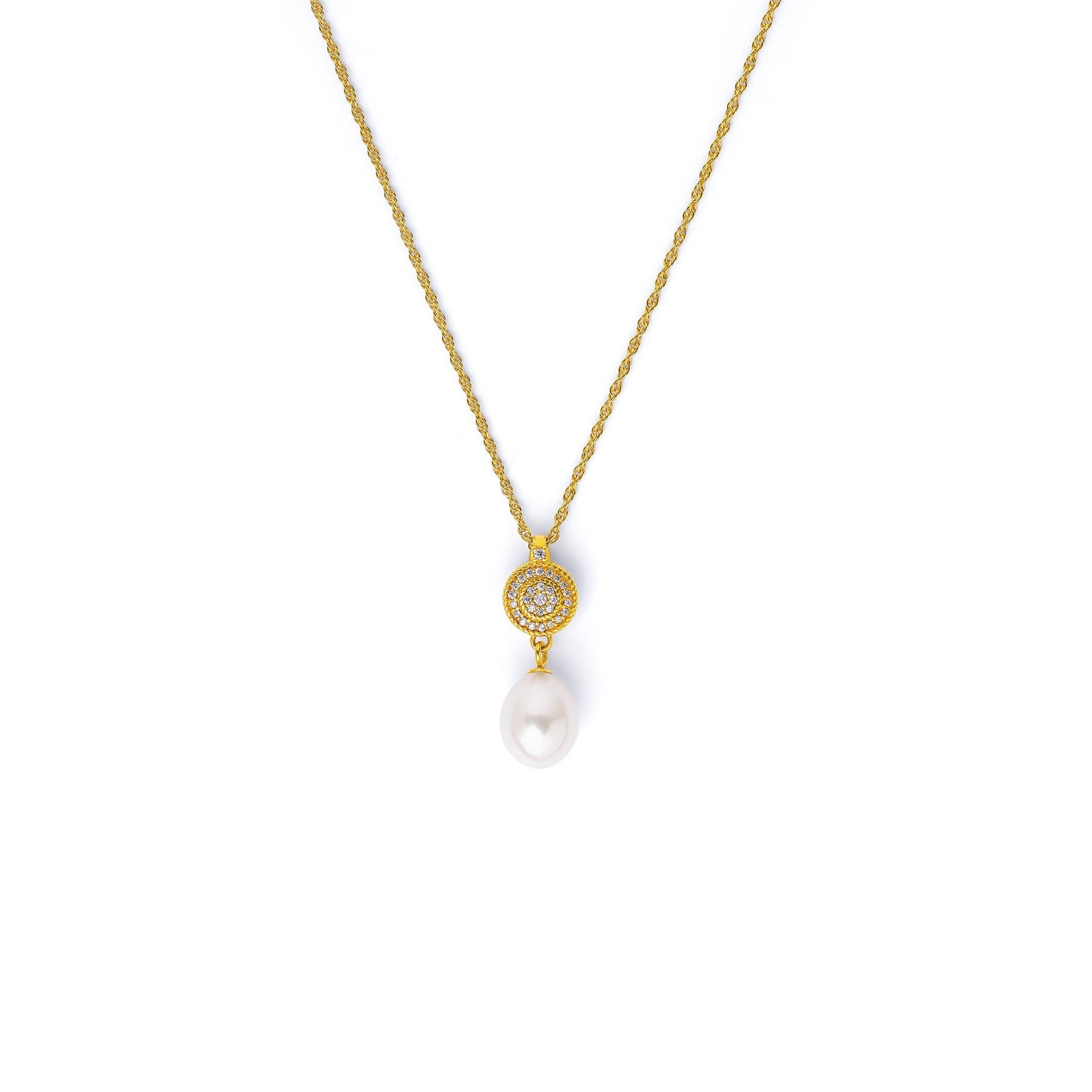 Vernello Freshwater Pearl Necklace-Jewelry-Bernd Wolf-Sorrel Sky Gallery