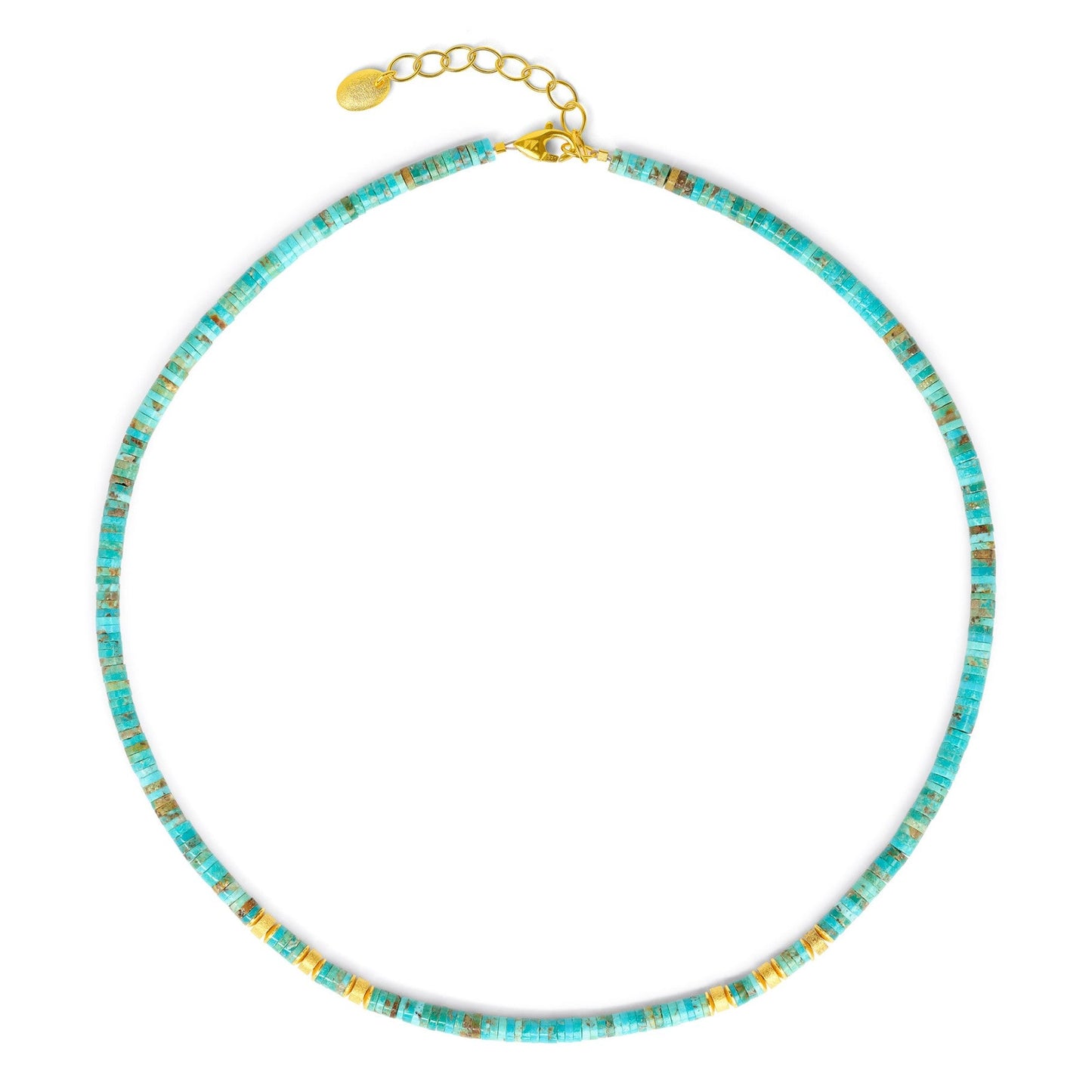 Wanda Turquoise Necklace-Jewelry-Bernd Wolf-Sorrel Sky Gallery