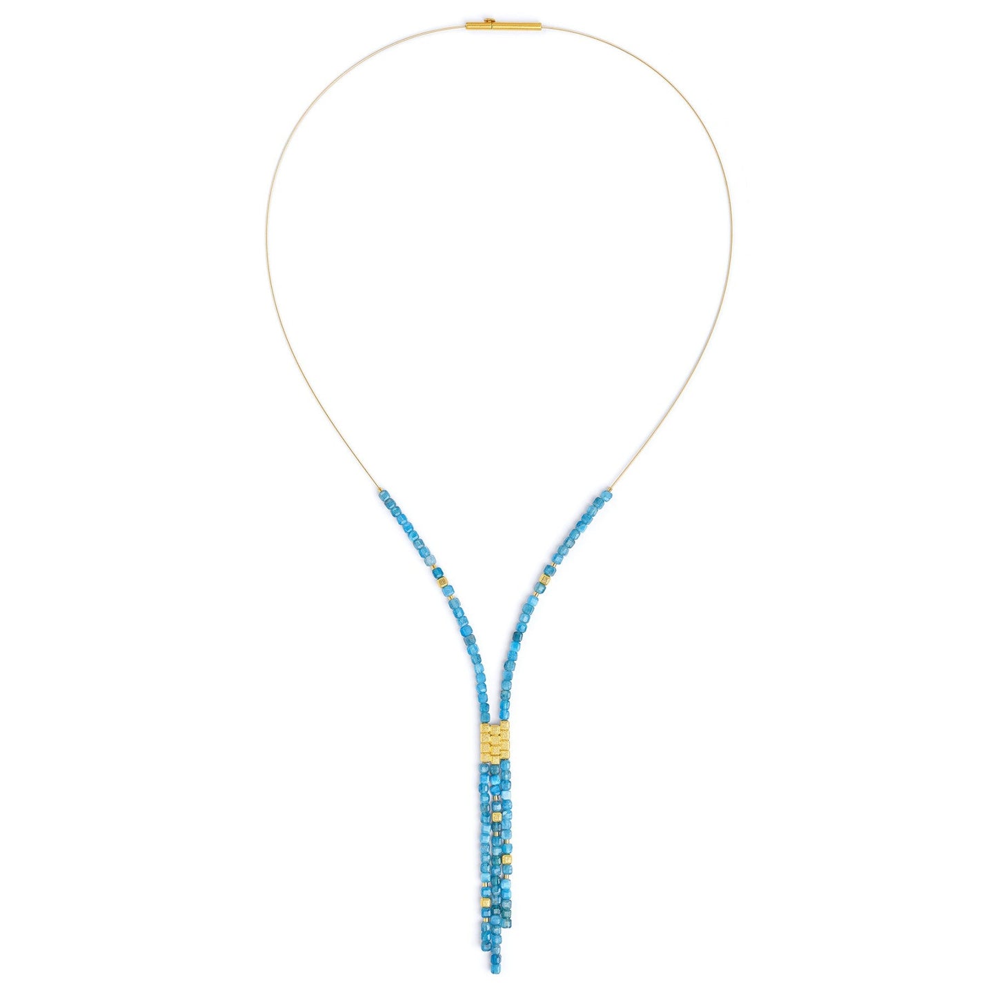 Yacuni Apatite Necklace-Jewelry-Bernd Wolf-Sorrel Sky Gallery