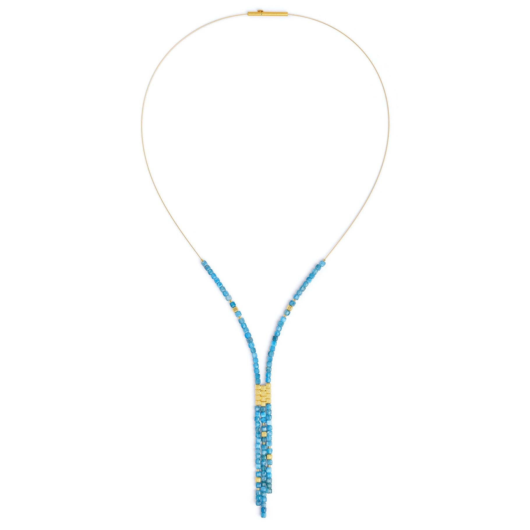 Yacuni Apatite Necklace-Jewelry-Bernd Wolf-Sorrel Sky Gallery