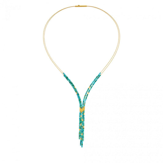 Yaneki Turquoise Necklace-Jewelry-Bernd Wolf-Sorrel Sky Gallery