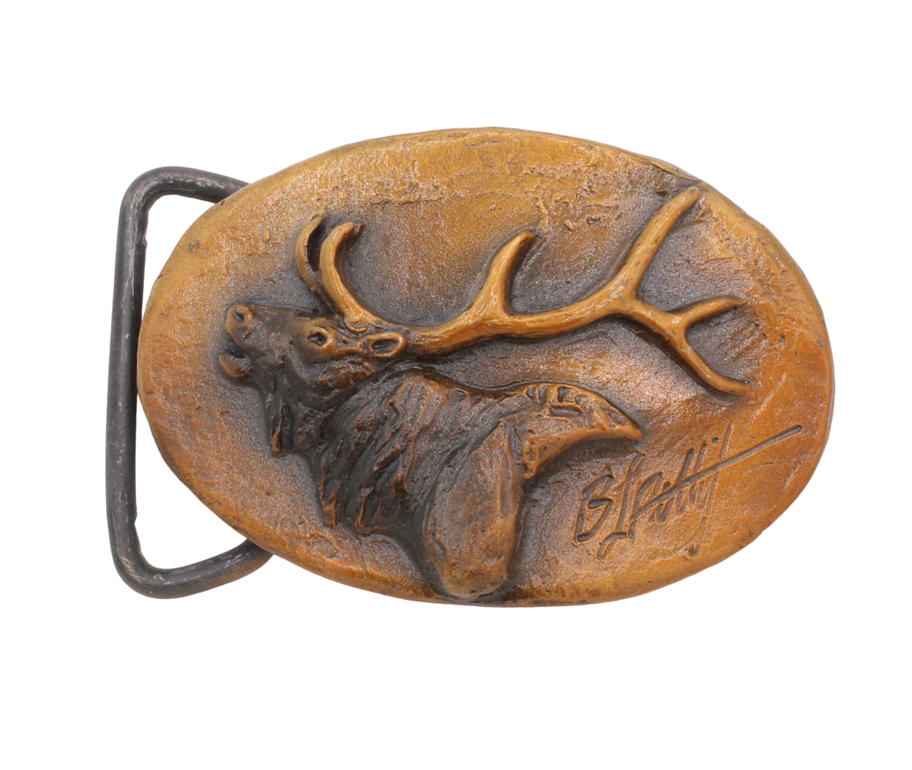Elk Belt Buckle-Jewelry-Bryce Pettit-Sorrel Sky Gallery