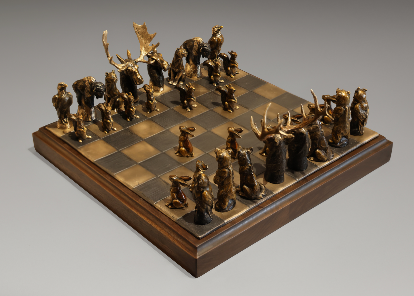 Chess Board-Sculpture-Bryce Pettit-Sorrel Sky Gallery