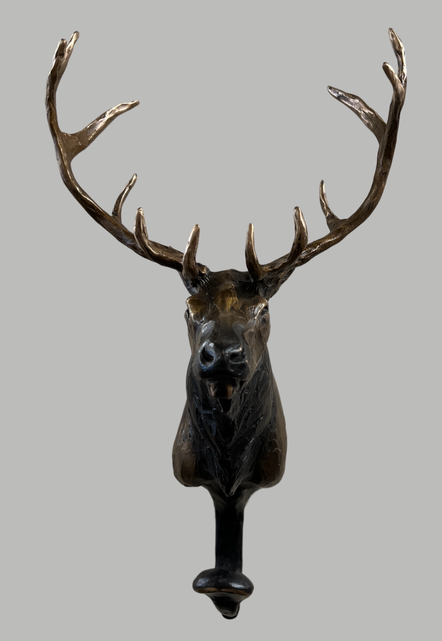 Elk Coat Rack-Sculpture-Bryce Pettit-Sorrel Sky Gallery