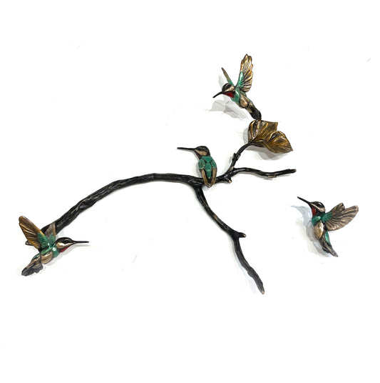 Hummingbirds Wall Hanging-Sculpture-Bryce Pettit-Sorrel Sky Gallery