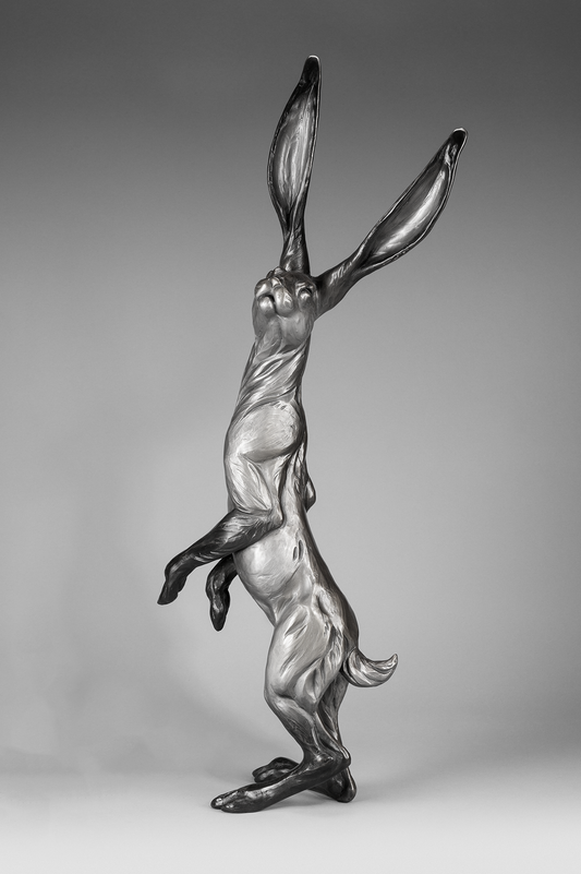Jack (Stainless Steel)-Sculpture-Bryce Pettit-Sorrel Sky Gallery