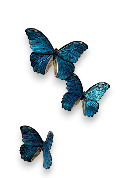 Large Butterflies - Set of 12-Sculpture-Bryce Pettit-Sorrel Sky Gallery