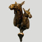 Moose Mama/Calf Coat Rack-Sculpture-Bryce Pettit-Sorrel Sky Gallery