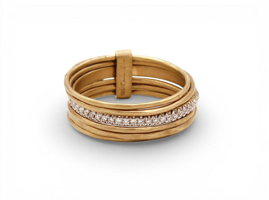 6 Band Bunch Ring-Jewelry-Cherie Dori-Sorrel Sky Gallery